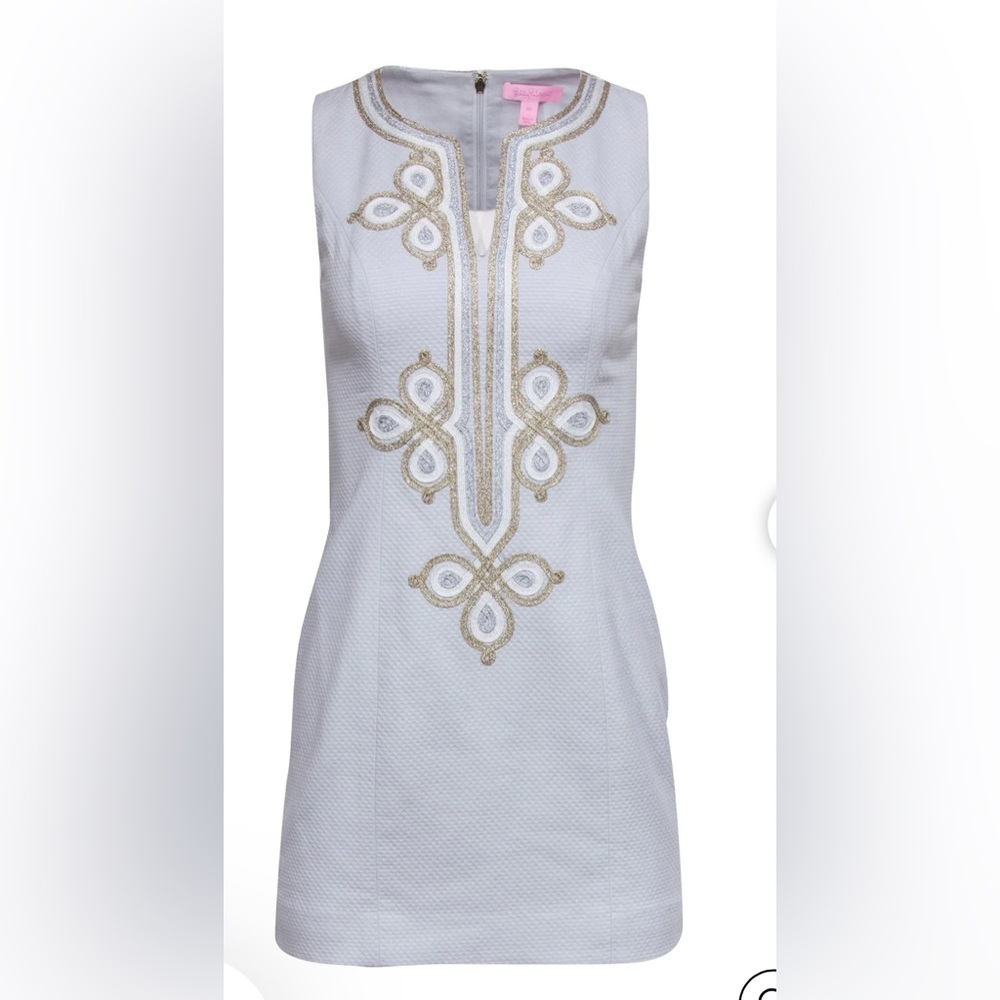 Lily Pulitzer Embroidered Sleeveless Dress